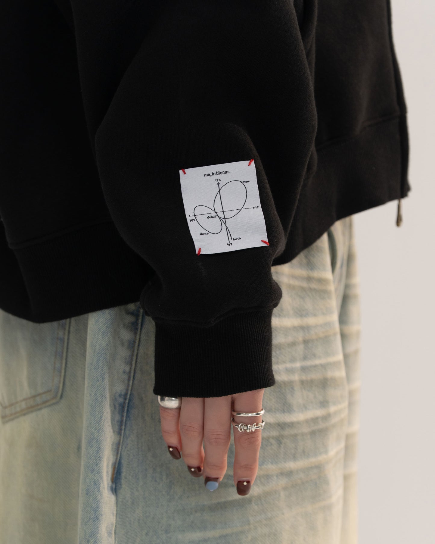 【予約販売1月中旬配送予定】MEI. DOUBLE ZIP PARKA BLACK