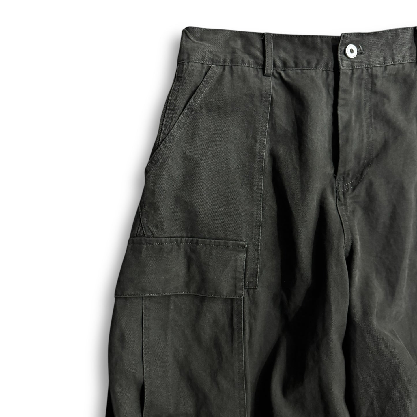 Loose-Fitting Wide Leg Work Pants