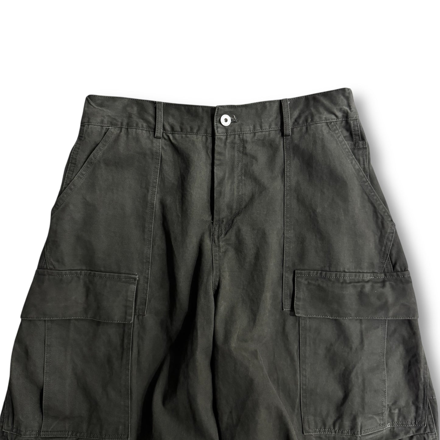Loose-Fitting Wide Leg Work Pants