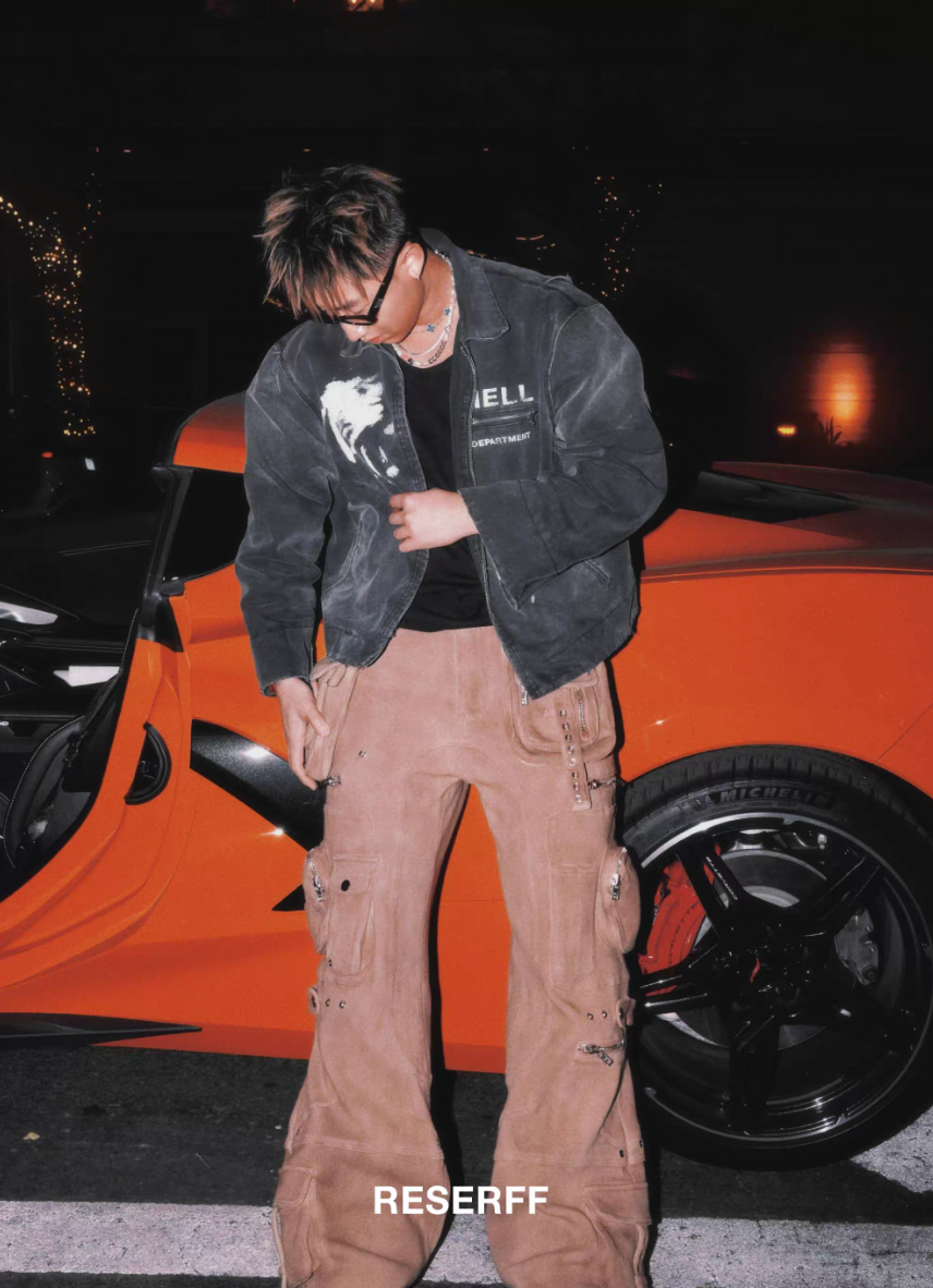 Tombstone Skull Detroit Jacket D.GRY