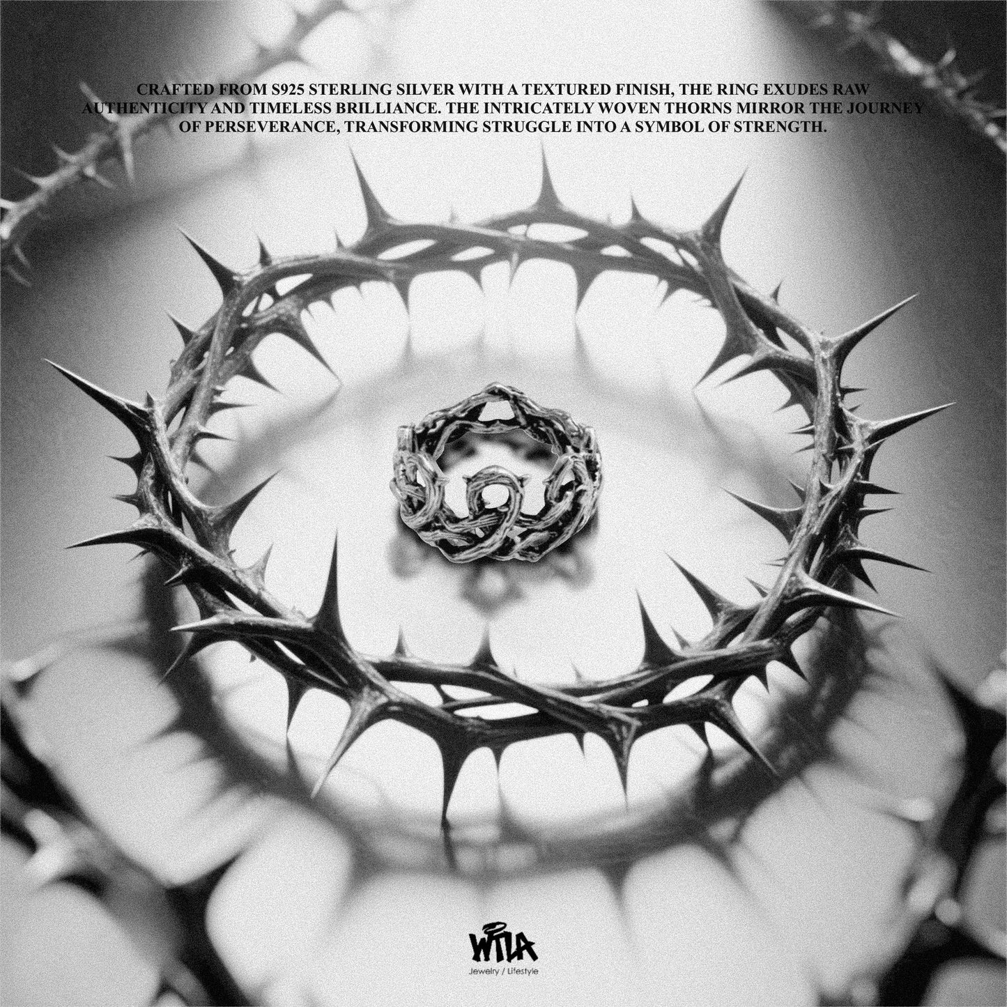 Thorn Crown Ring