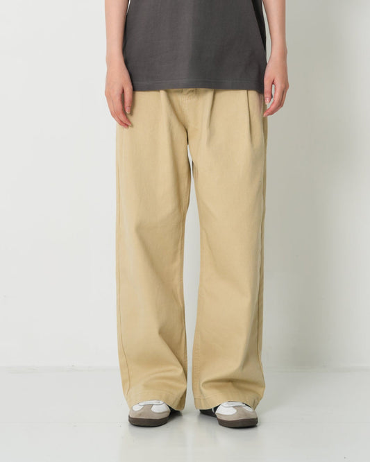 Double Tuck Casual Pants