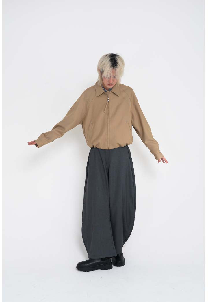 Deconstructed Raglan Sleeve Jacket