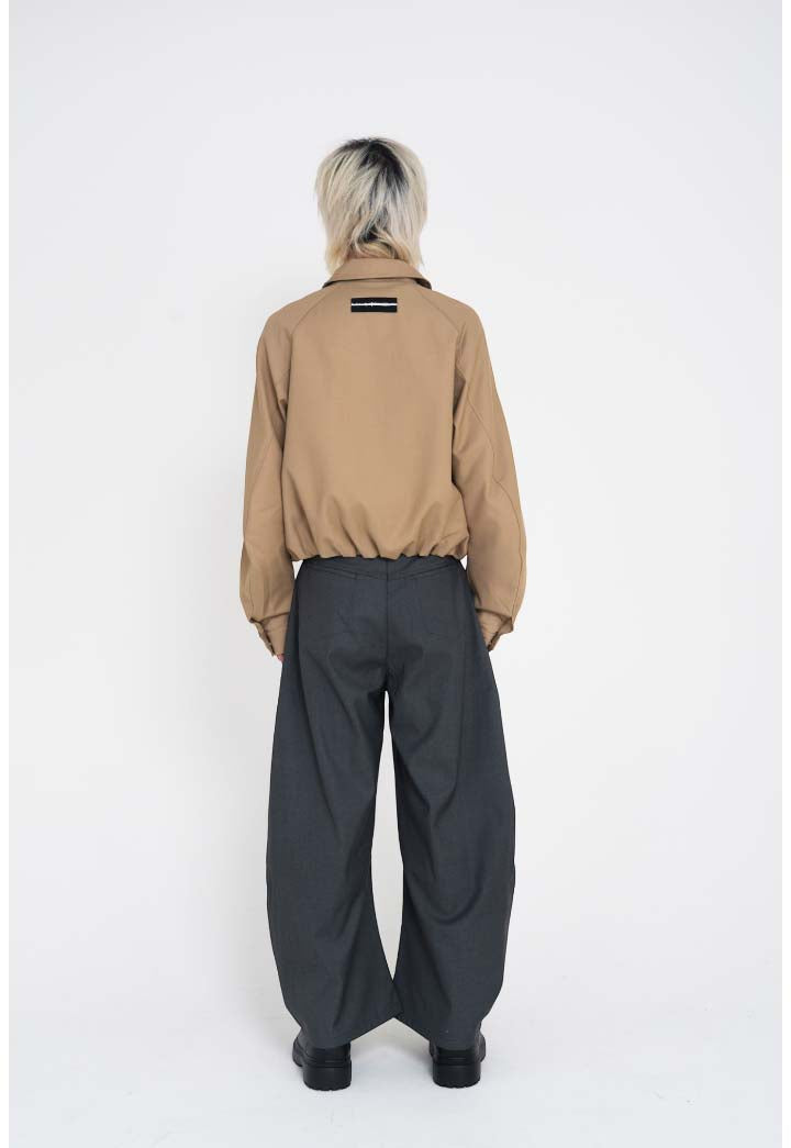 Deconstructed Raglan Sleeve Jacket