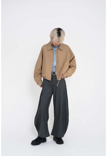 Deconstructed Raglan Sleeve Jacket