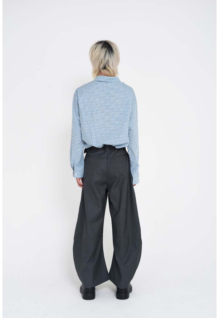 Classic Check Sleeve Shirt BLUE