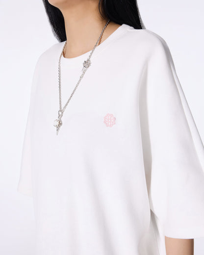 Zinnia Flower Pendant