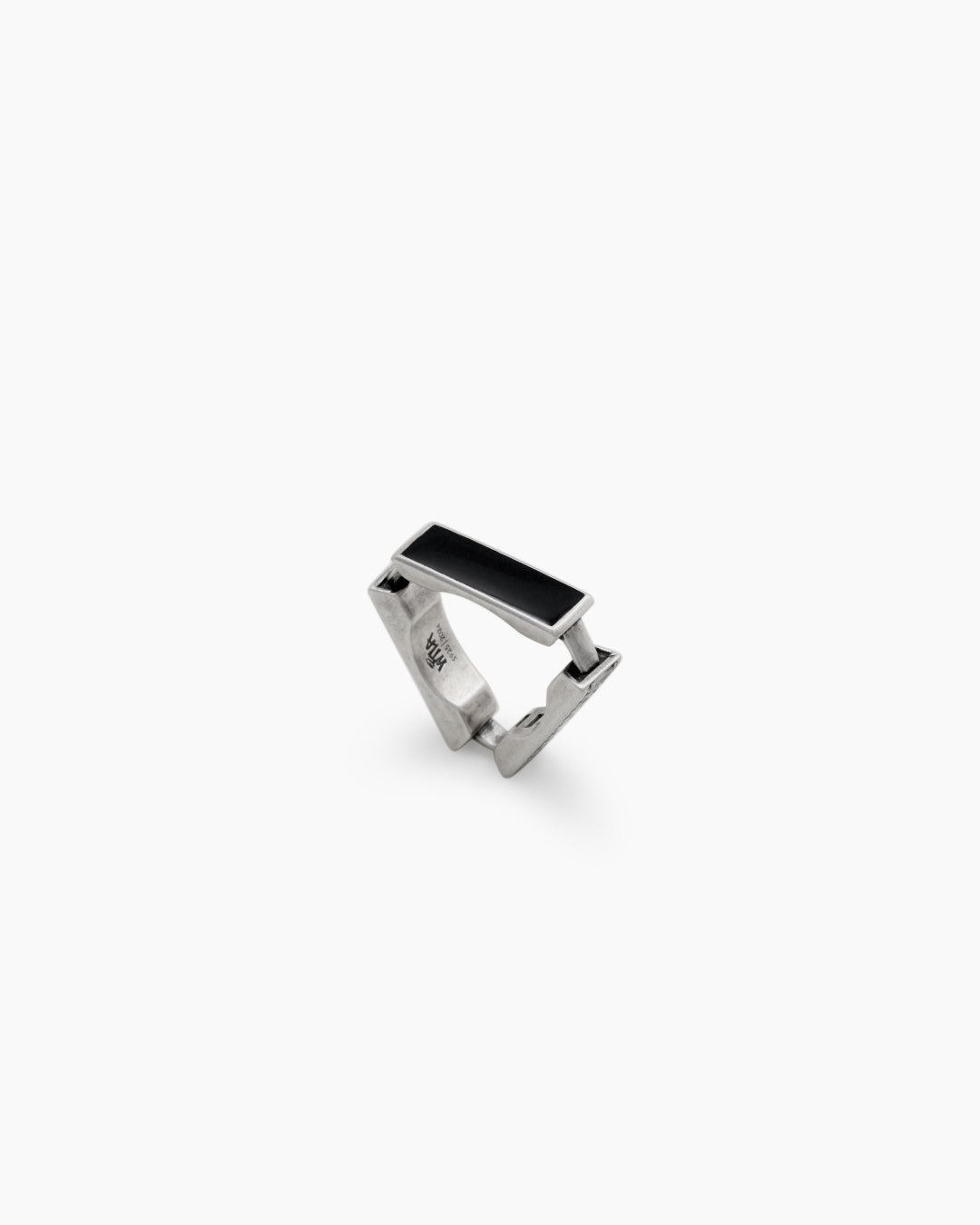 Montage Ring_Large_Vintage Finish, Black