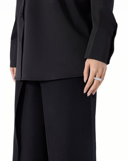 Montage Ring_Large_Vintage Finish, Black