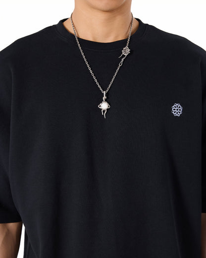 Zinnia Flower Pendant