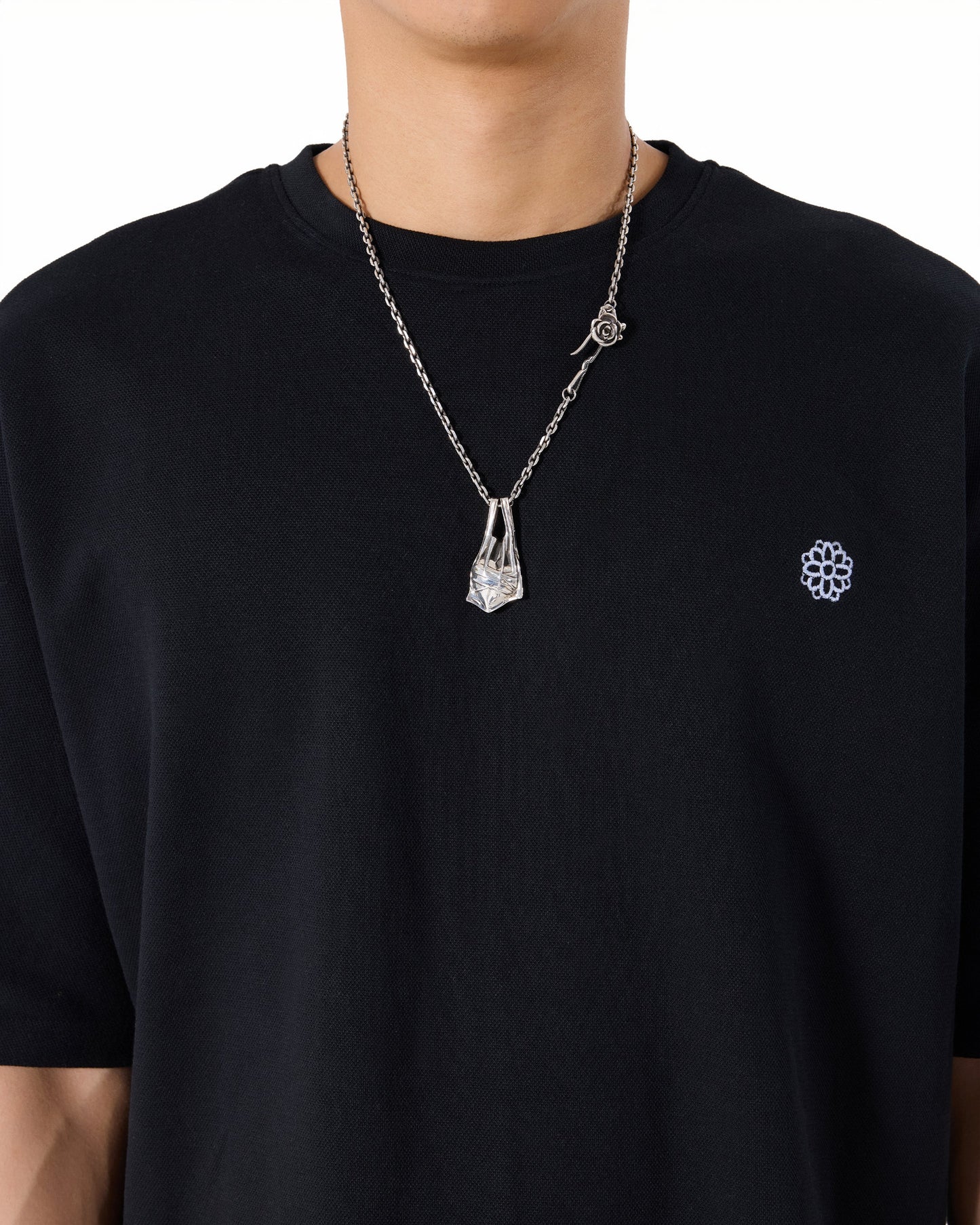 A Heart In A Plastic Bag Pendant