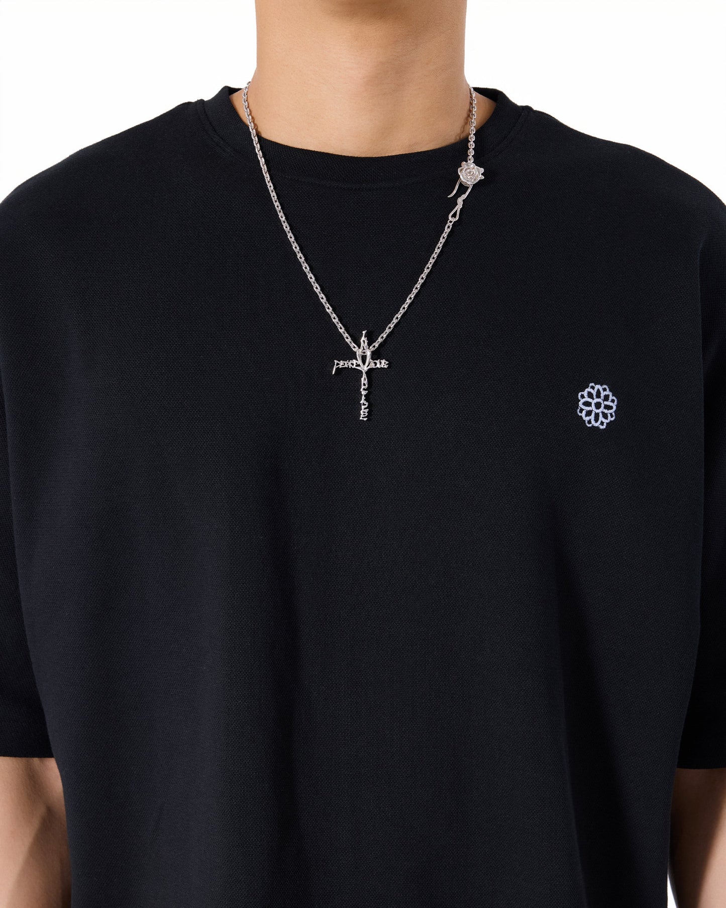 Graffiti Cross Pendant