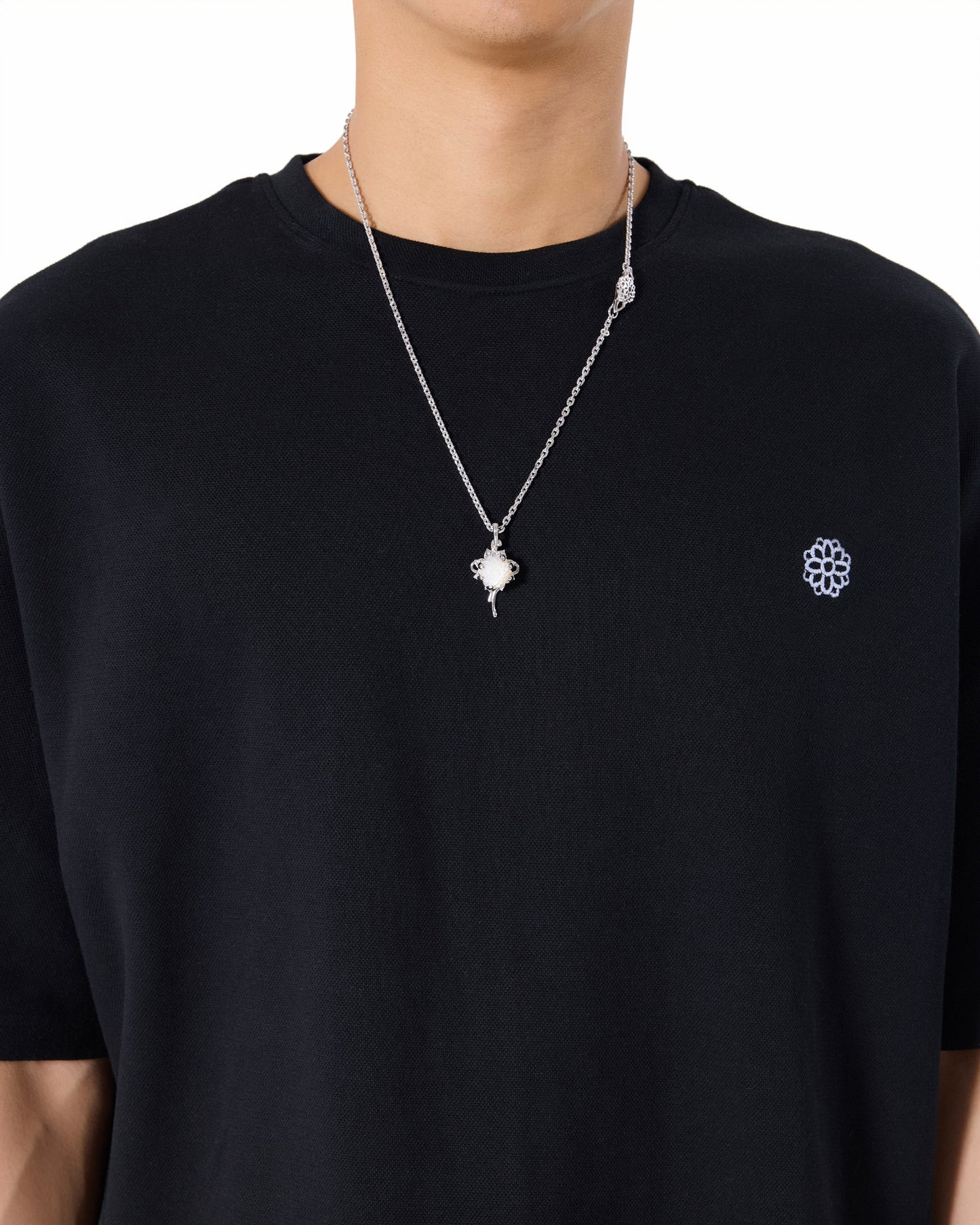 Zinnia Flower Pendant_Pocket Edition