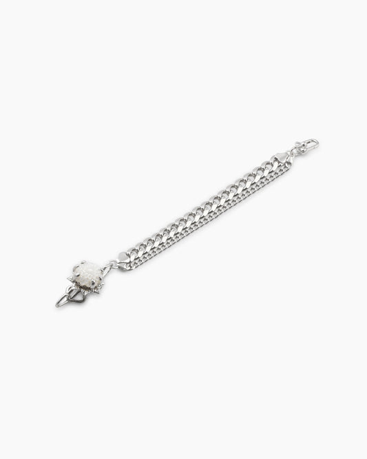 Zinnia Flower Bracelet_Cuban Link_Pocket Edition