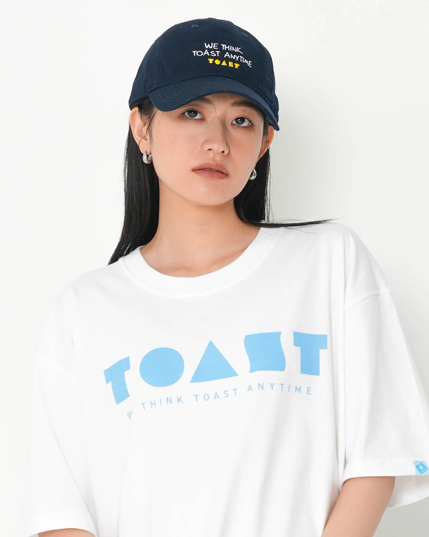 DOODLE LOGO CAP NAVY