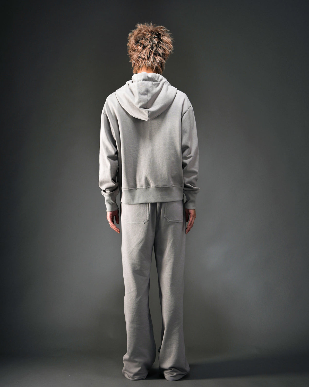 Side Panel Logo Print Sweatpants GRY