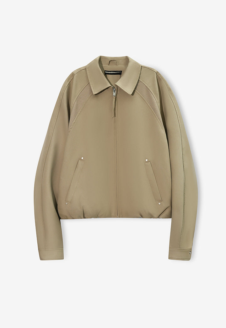 Deconstructed Raglan Sleeve Jacket