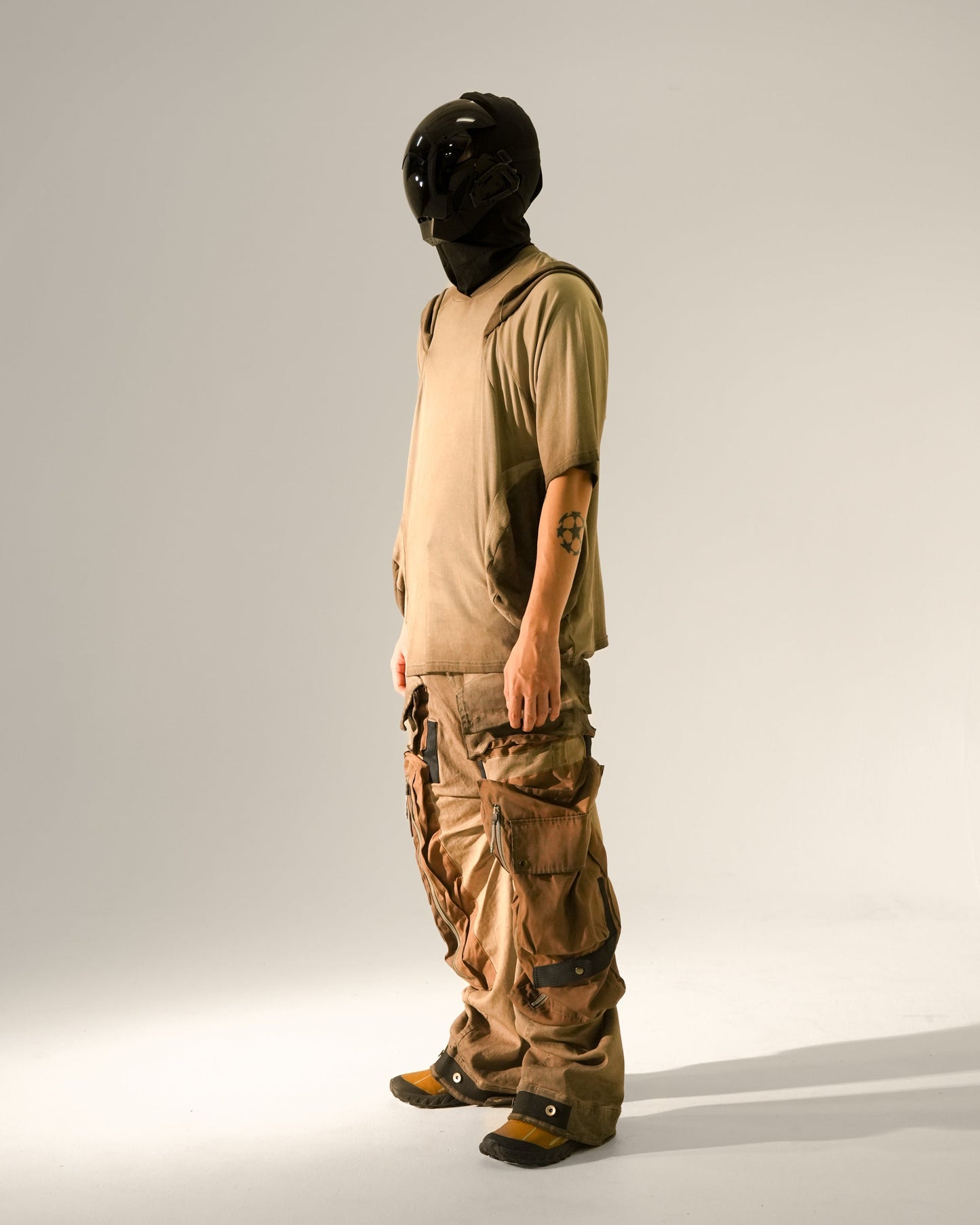 Scimitar Wide-Leg Paratrooper Pants