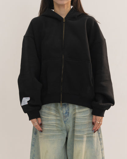 【予約販売1月中旬配送予定】MEI. DOUBLE ZIP PARKA BLACK