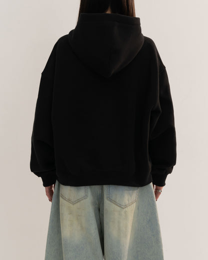 【予約販売1月中旬配送予定】MEI. DOUBLE ZIP PARKA BLACK