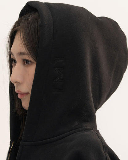 【予約販売1月中旬配送予定】MEI. DOUBLE ZIP PARKA BLACK
