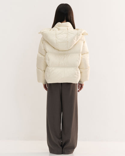 【予約販売1月中旬配送予定】MEI. DOWN JACKET WHITE