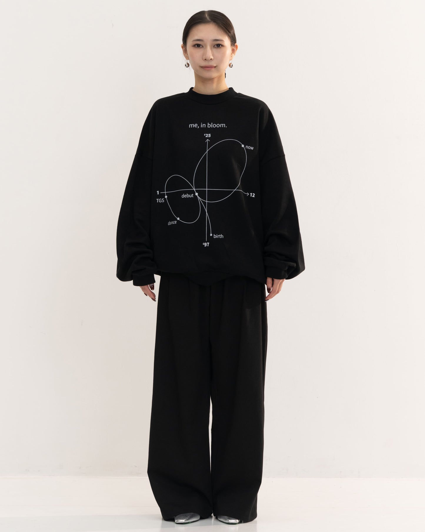 【予約販売1月中旬配送予定】MEI. SWEAT PULLOVER BLACK