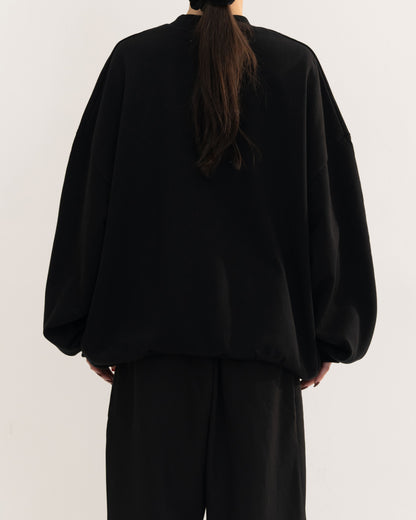 【予約販売1月中旬配送予定】MEI. SWEAT PULLOVER BLACK