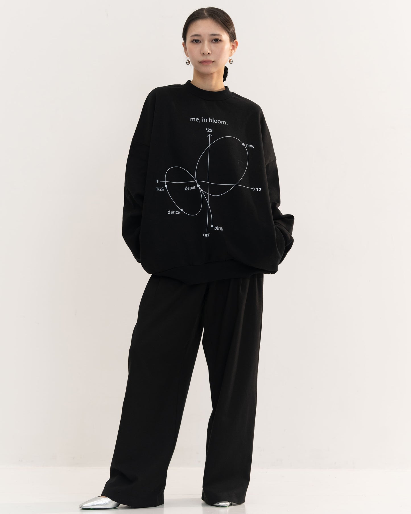 【予約販売1月中旬配送予定】MEI. SWEAT PULLOVER BLACK