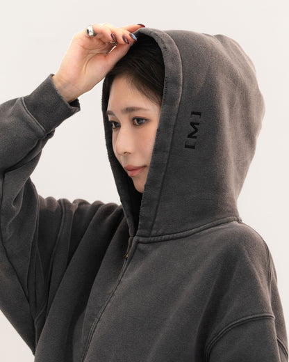 【予約販売1月中旬配送予定】MEI. DOUBLE ZIP PARKA DARK GRAY