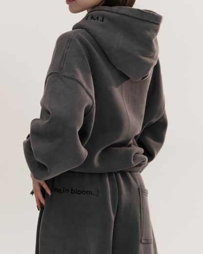 【予約販売1月中旬配送予定】MEI. DOUBLE ZIP PARKA DARK GRAY