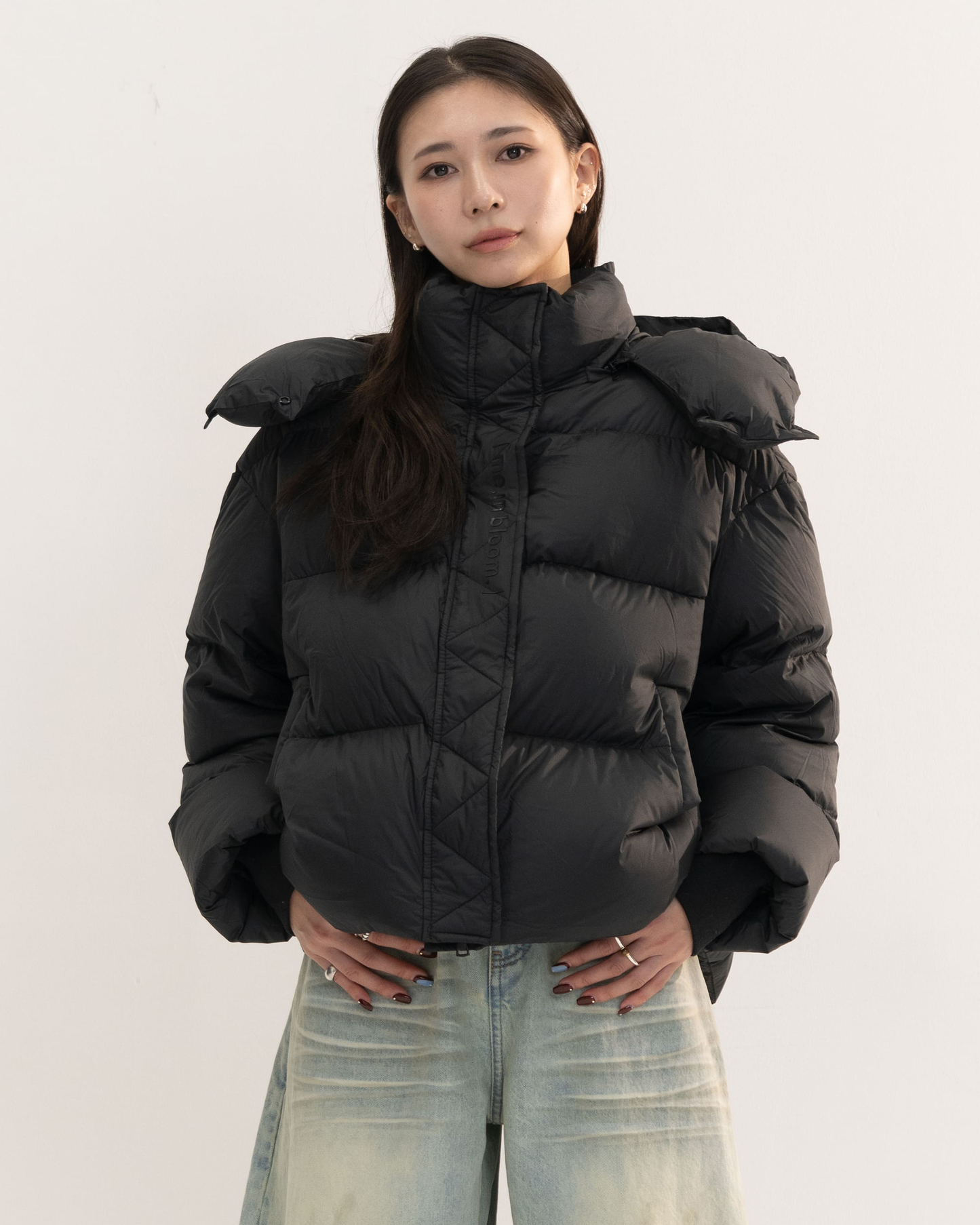 【予約販売1月中旬配送予定】MEI. DOWN JACKET BLACK