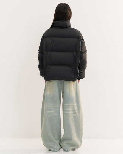 【予約販売1月中旬配送予定】MEI. DOWN JACKET BLACK