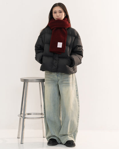 【予約販売1月中旬配送予定】MEI. WOOL BLEND MUFFLER RED