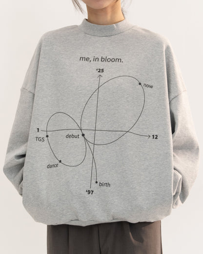 【予約販売1月中旬配送予定】MEI. SWEAT PULLOVER GRAY