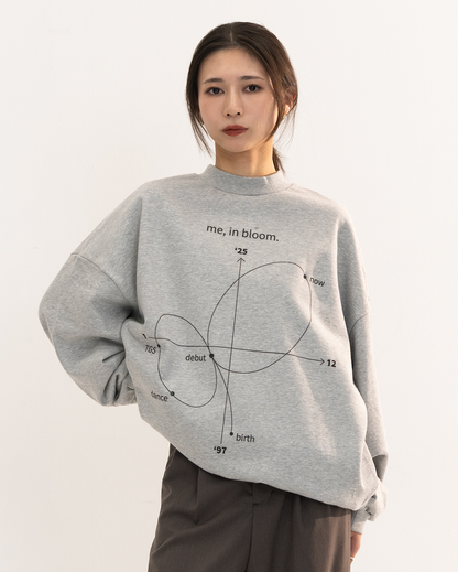 【予約販売1月中旬配送予定】MEI. SWEAT PULLOVER GRAY