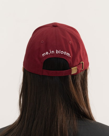 【予約販売1月中旬配送予定】MEI. LOGO CAP RED