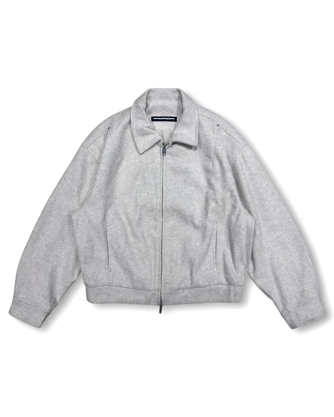 Minimalist Cropped Woolen Jacket