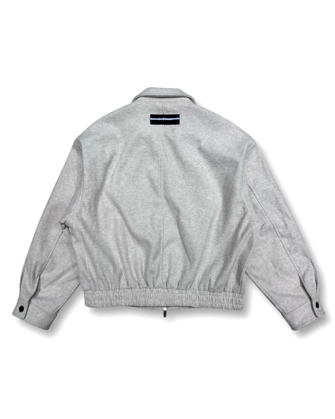 Minimalist Cropped Woolen Jacket