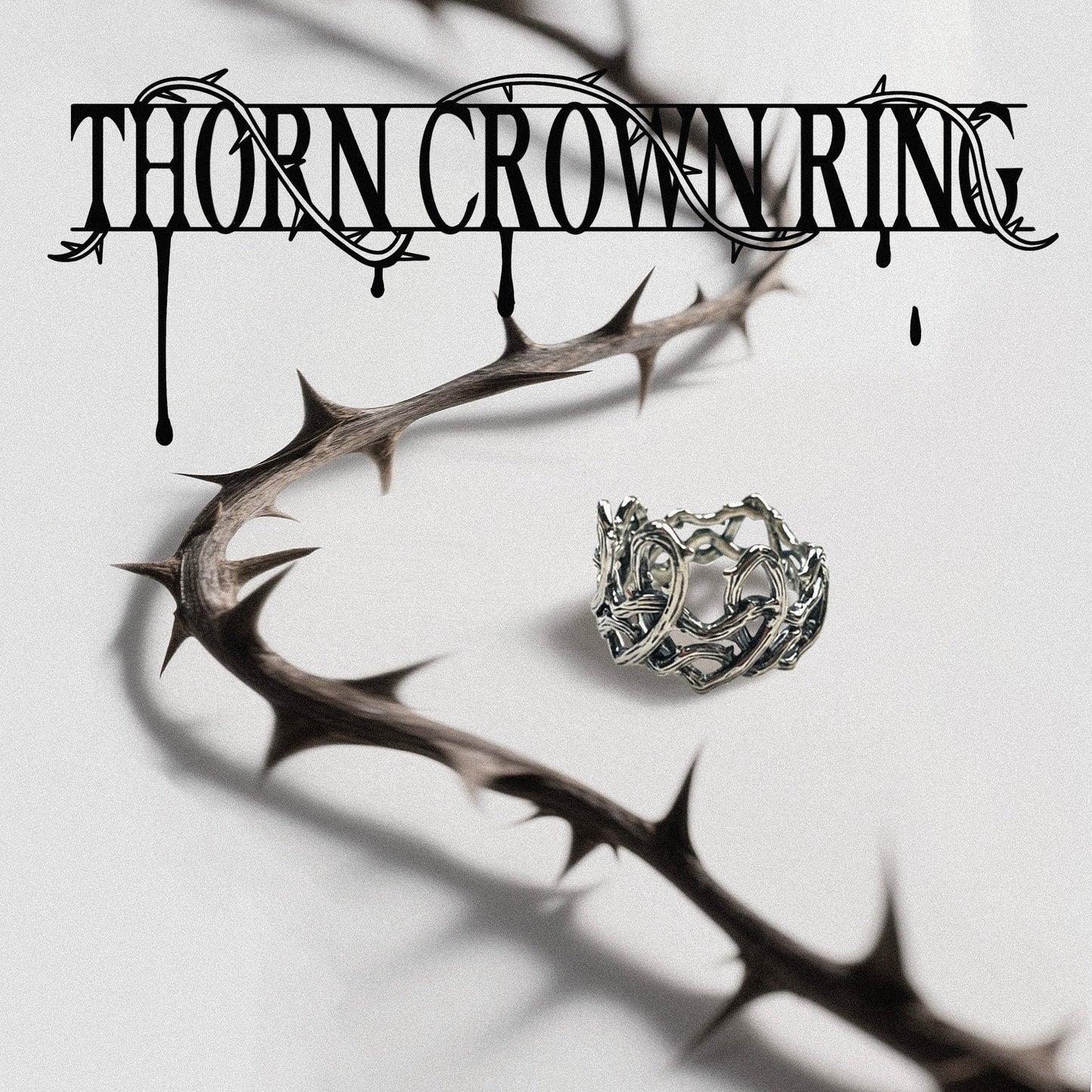 Thorn Crown Ring